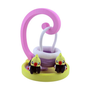 Koszyczek z papugami