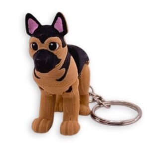 Brelok w kształcie owczarka