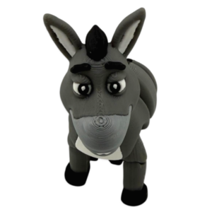 Dekoracyjna figurka 3D osiołek – pomysł na prezent